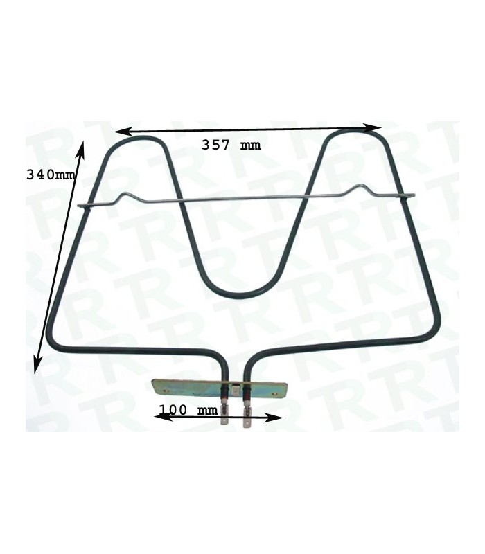 Resistencia inferior de horno 1700W 357X340mm 38ZN0012