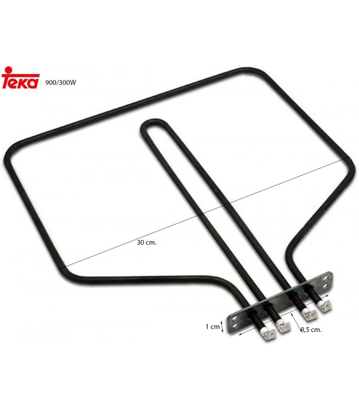 RESISTENCIA INFERIOR PARA HORNO TEKA, 900/300W 83040745