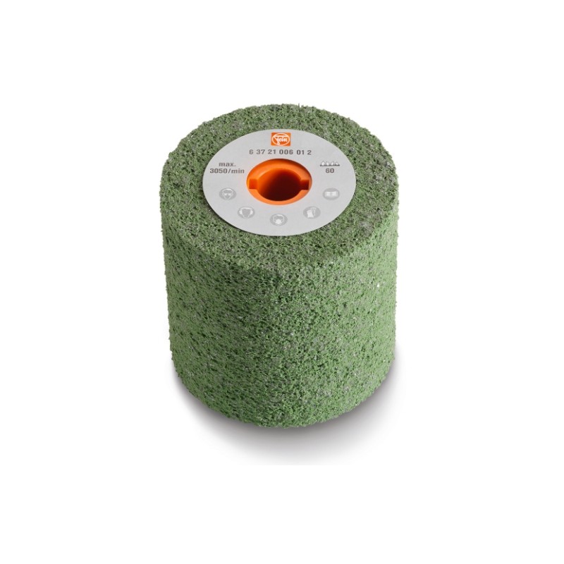 Rodillo elástico de satinado 100x100 gr.60 verde 63721006012