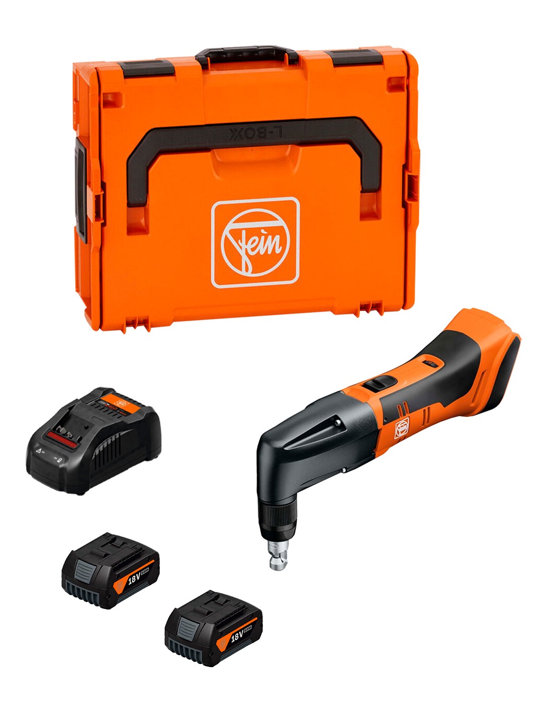 Roedora FEIN ABLK 18 1.3 CSE AS (2 x 5,0 Ah + GAL1880CV + L-Boxx 136)