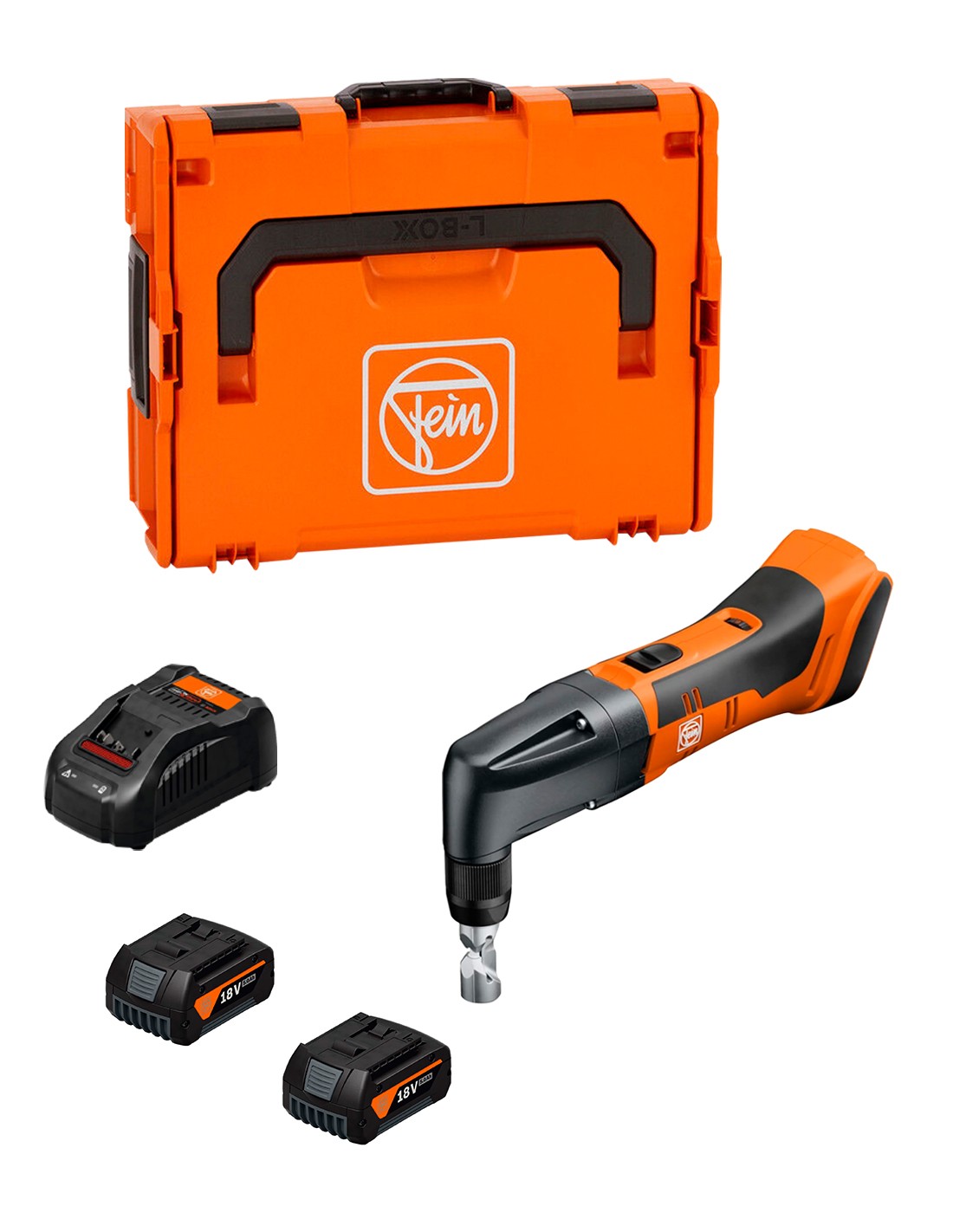 Roedora FEIN ABLK 18 1.6 E AS (2 x 5,0 Ah + GAL1880CV + L-Boxx 136)