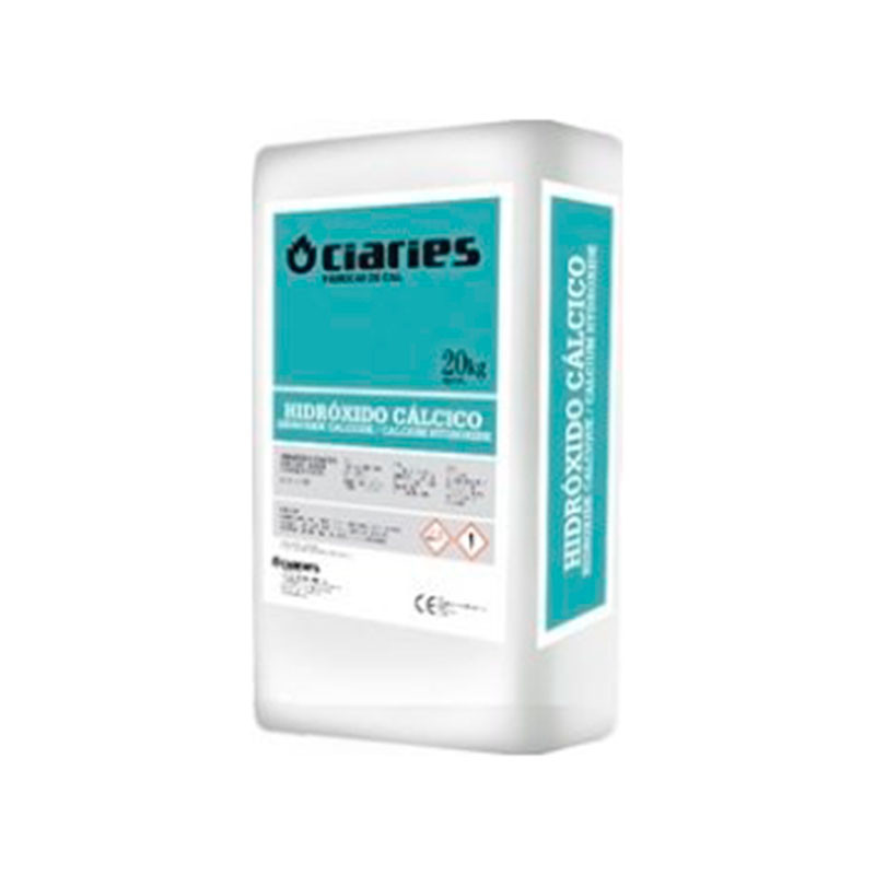 Saco Cal Apagado Hidróxido D/Calcio Blanco