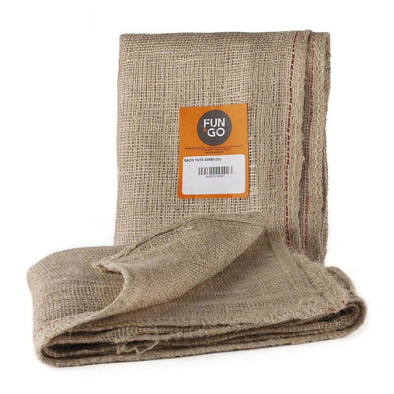 Saco yute FUN&GO Saco Yute 50X80 Cm. 2 Unidades