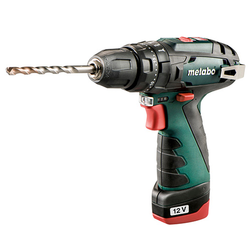 Taladros y atornilladores - Taladro Percutor METABO PowerMaxx SB Basic + 2 Baterías 12V 2.0Ah