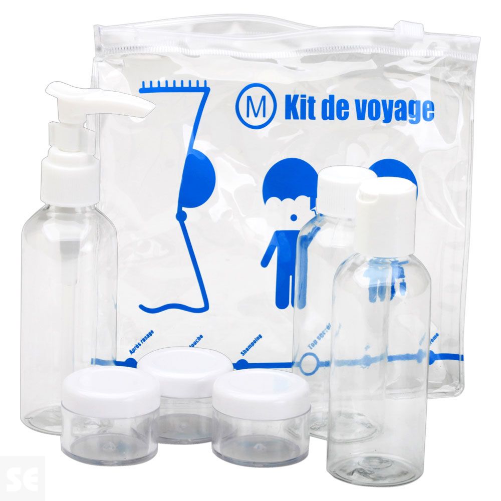 Kit Viaje Neceser 6 uds.