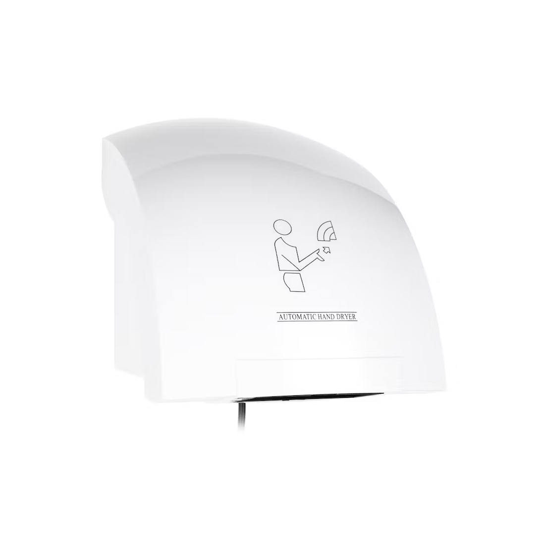 Secamanos automático ABS blanco