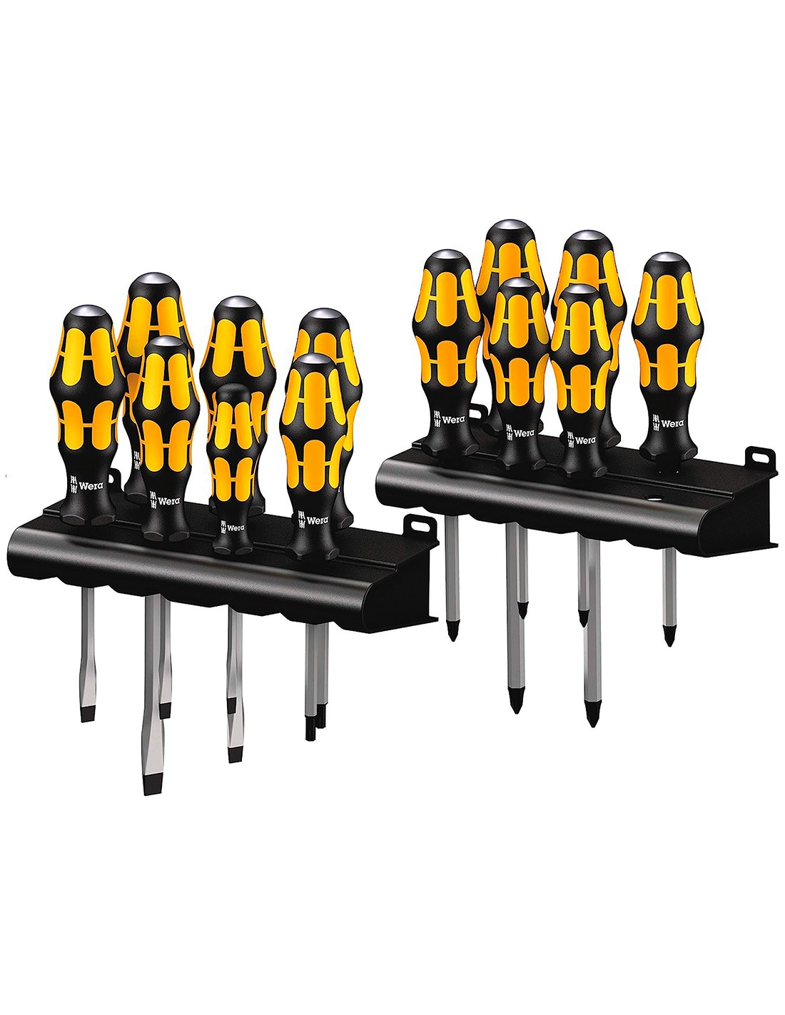 Set de 13 destornilladores Kraftform Plus WERA Big Pack Serie 900