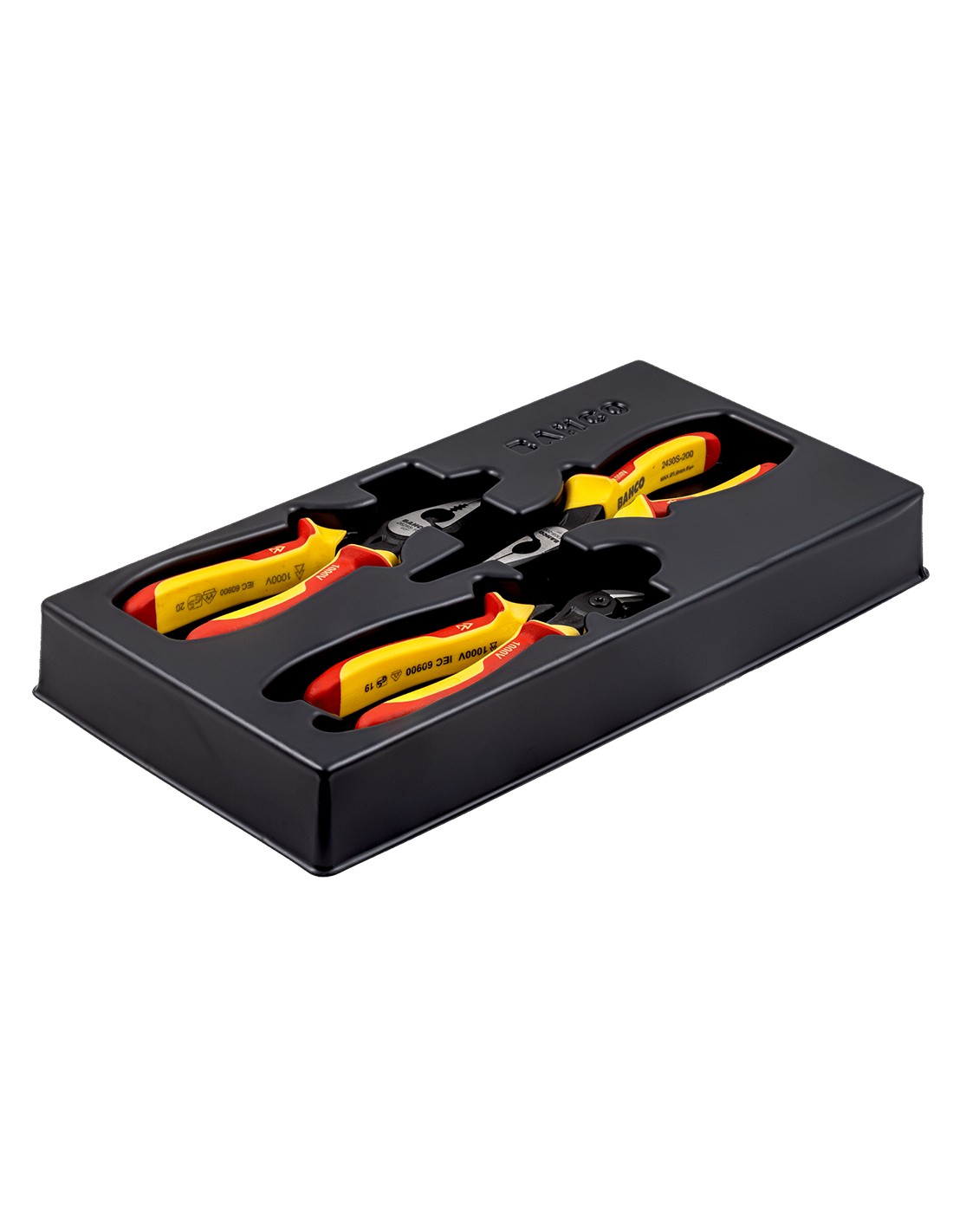 Set de 3 alicates universales aislados ERGO™ BAHCO 9897S/3