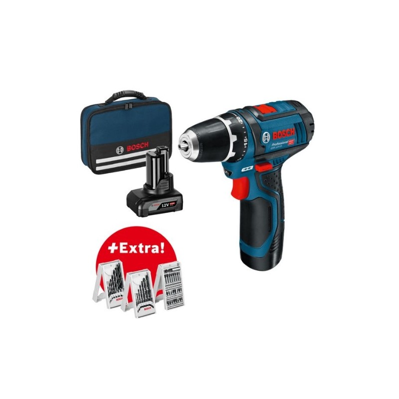 GSR 12V-15+1X2AH+1X4AH+39 ACC+BOLSA