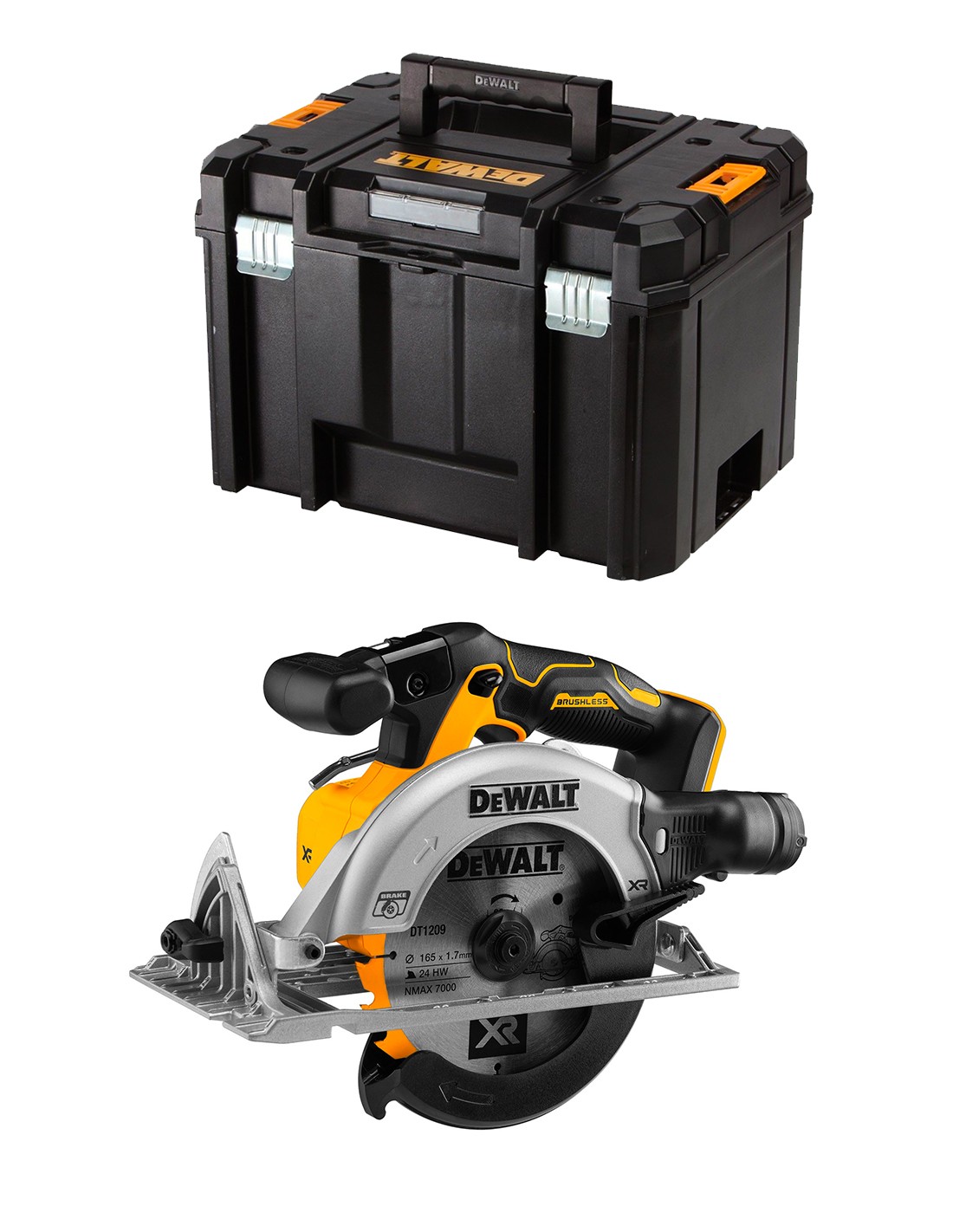Sierra Circular DeWALT DCS565NT (Cuerpo solo + TSTAK VI)