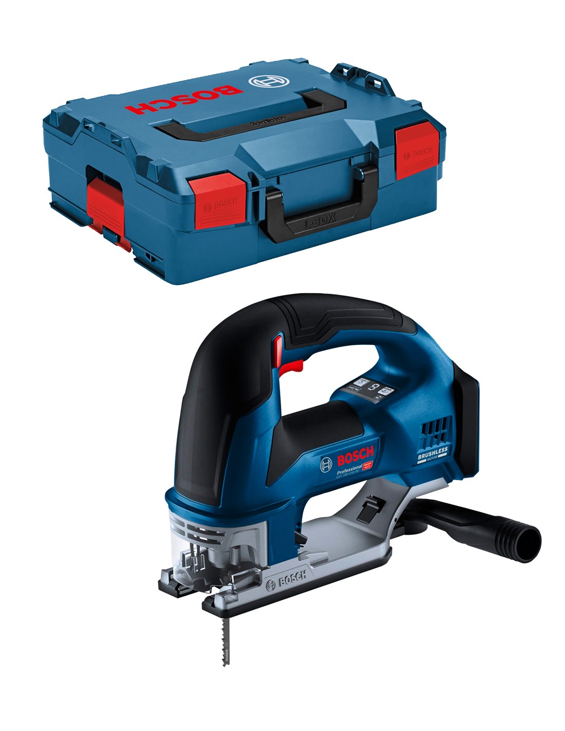 Sierra de Calar BOSCH GST 18V-155 BC (Cuerpo solo + L-Boxx 136)