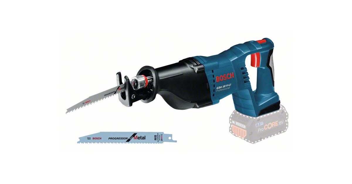 Sierra de sable inalámbrica BOSCH GSA 18 V-LI 060164J000
