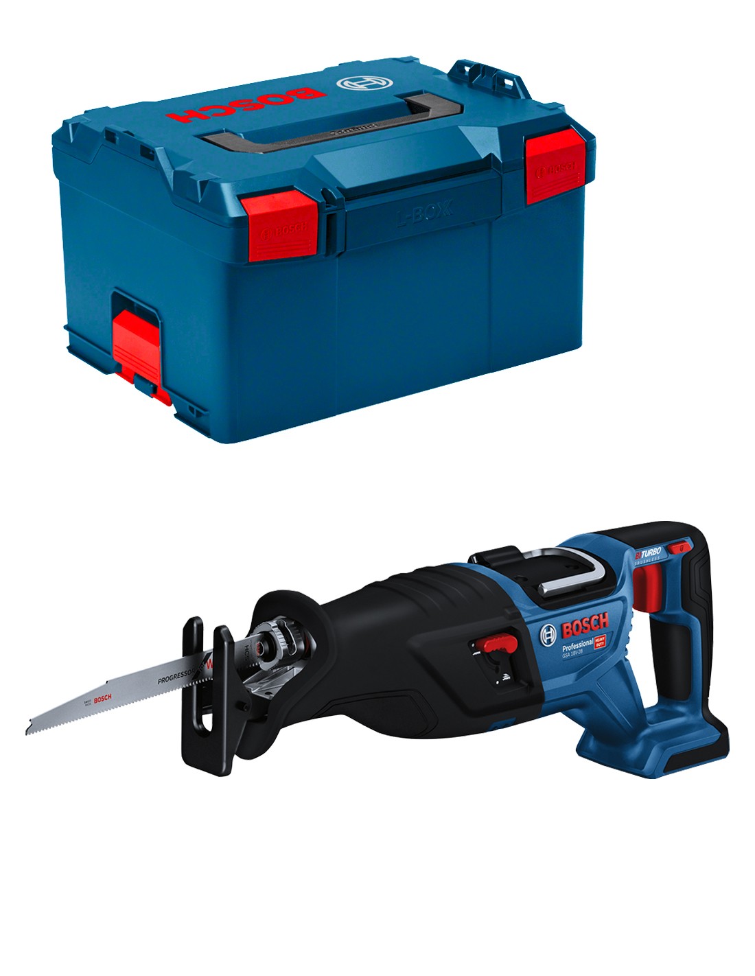 Sierra Sable BOSCH GSA 18V-28 (Cuerpo solo + L-Boxx 238)