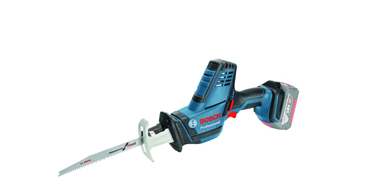 Sierra trasera BOSCH GSA 18 V-LI C (sin batería ni cargador) Professional 06016A5001