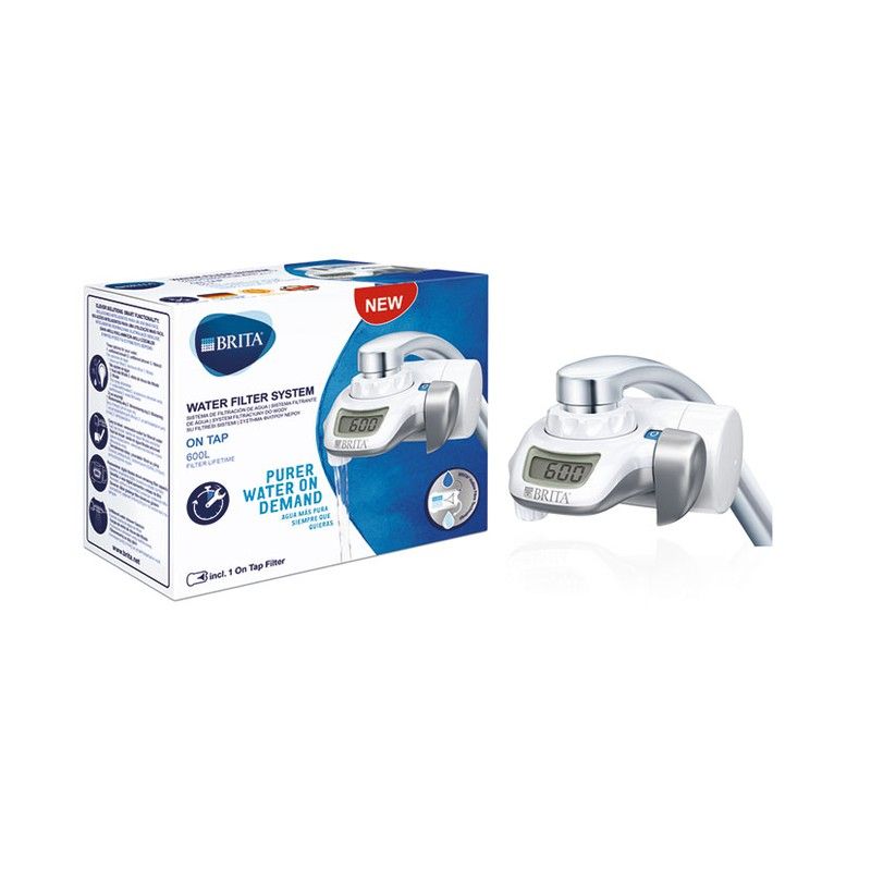 Sistema New On Tap Bco/Metal.1 Filtro 245Y55 Brita