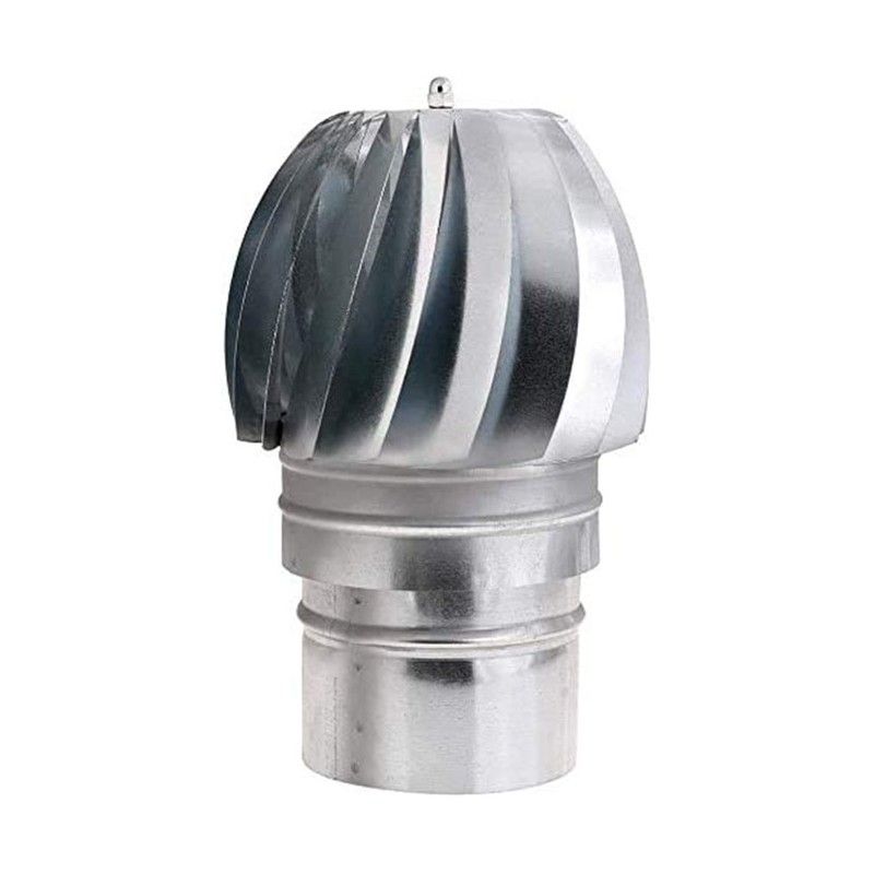 Sombrerete Giratorio Galvanizado 110mm