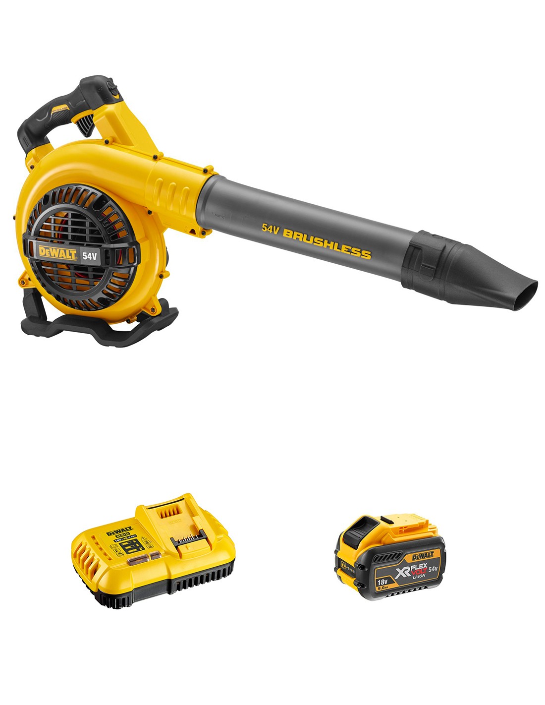 Soplador DeWALT DCM572X1 FlexVolt (1 x 54V/18V 9,0 Ah + DCB118)