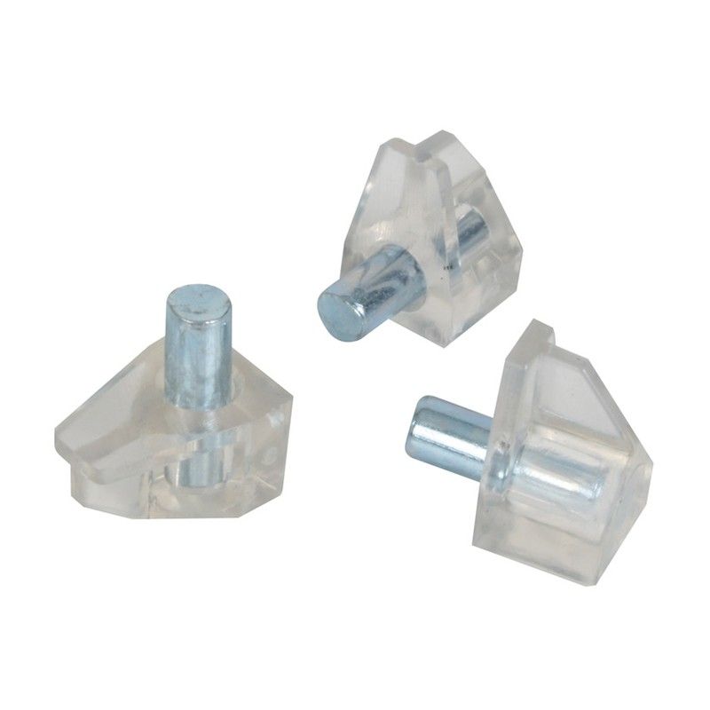 Portaestante Plastico Transp. 100Und 2527D1 Ehl