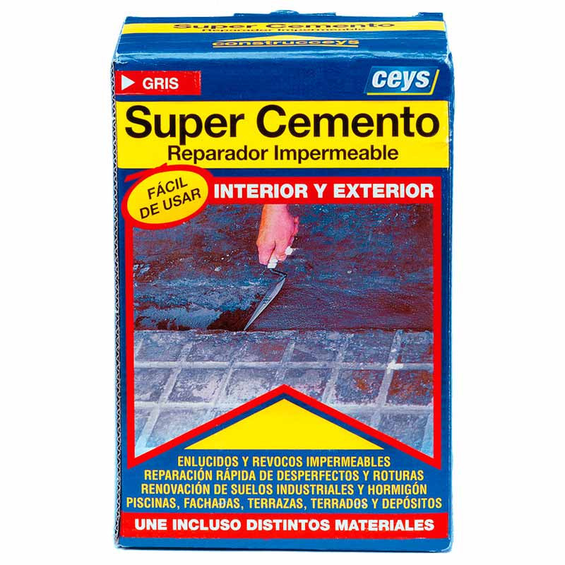 Supercemento Reparador Cconstrucceys 1kg Ceys