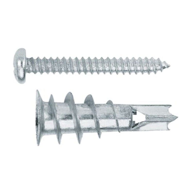 Taco Metálico + Tornillo P. Yeso 13X32 1008B18 Index