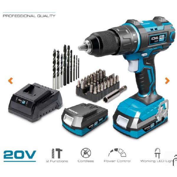 TALADRO 20V  komatools