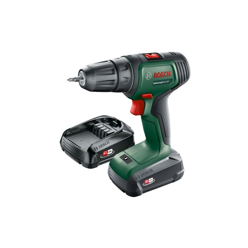 Atornillador a batería UniversalDrill 18V