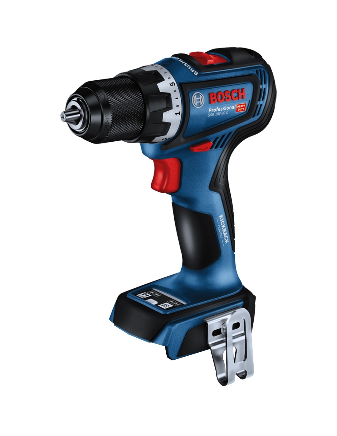 Taladro Atornillador BOSCH GSR 18V-90 C (Cuerpo solo)