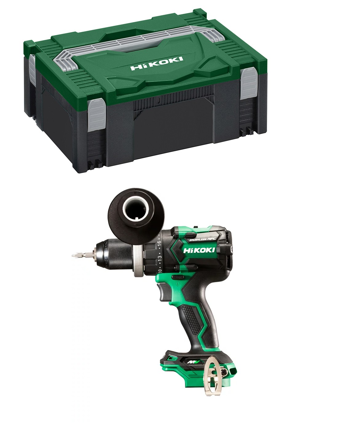 Taladro Atornillador HIKOKI DS36DCW2Z (Cuerpo solo + Maletín HSC II)