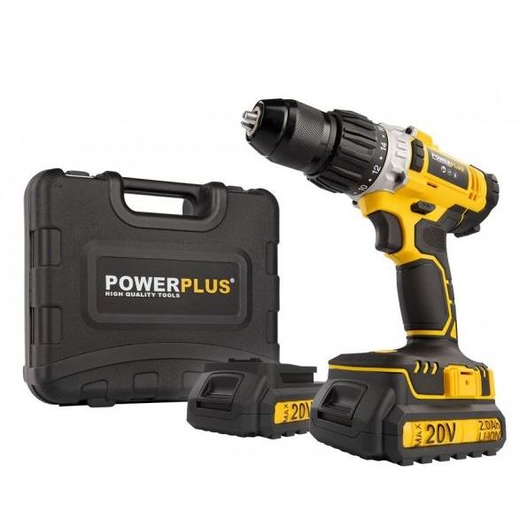 TALADRO/ATORNILLADOR IMPACTO 20V LI-ION POWERPLUS