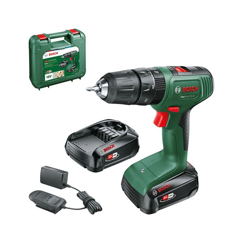 Taladro percutor de batería BOSCH Easyimpact 18V Portabrocas de sujeción rápida. ( 5585X684)