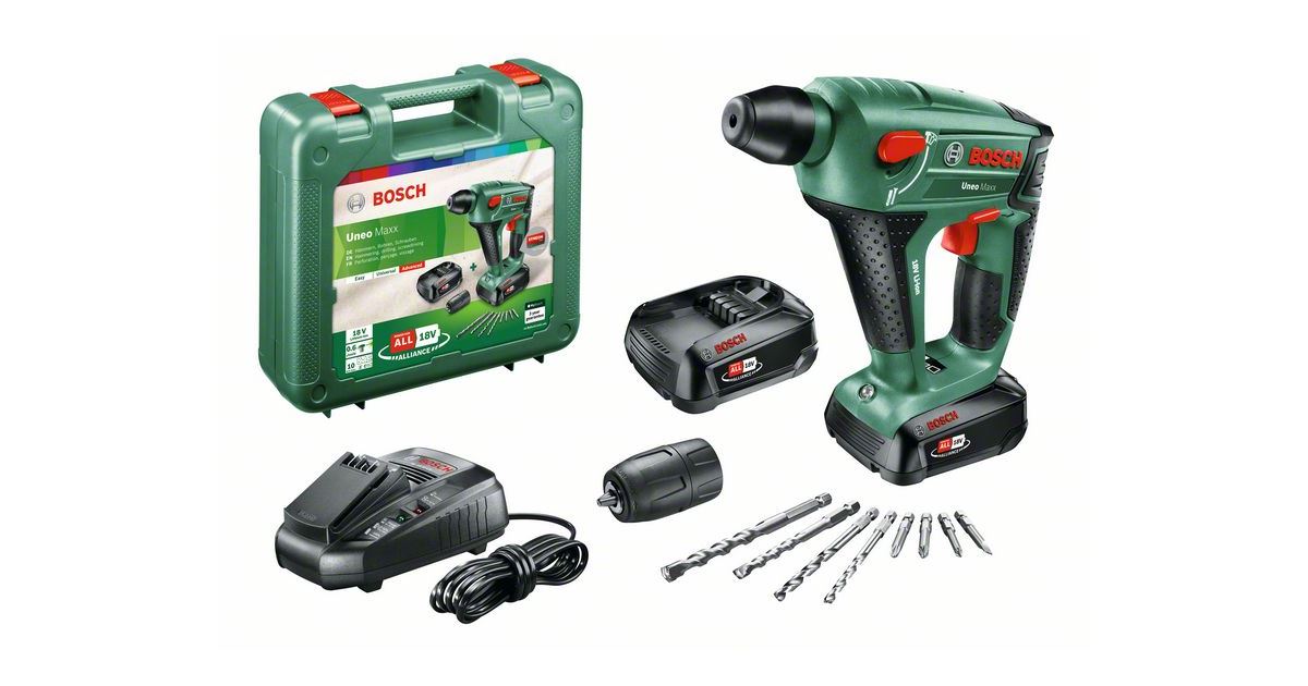 Taladro percutor inalámbrico Bosch Uneo Maxx 0603952327