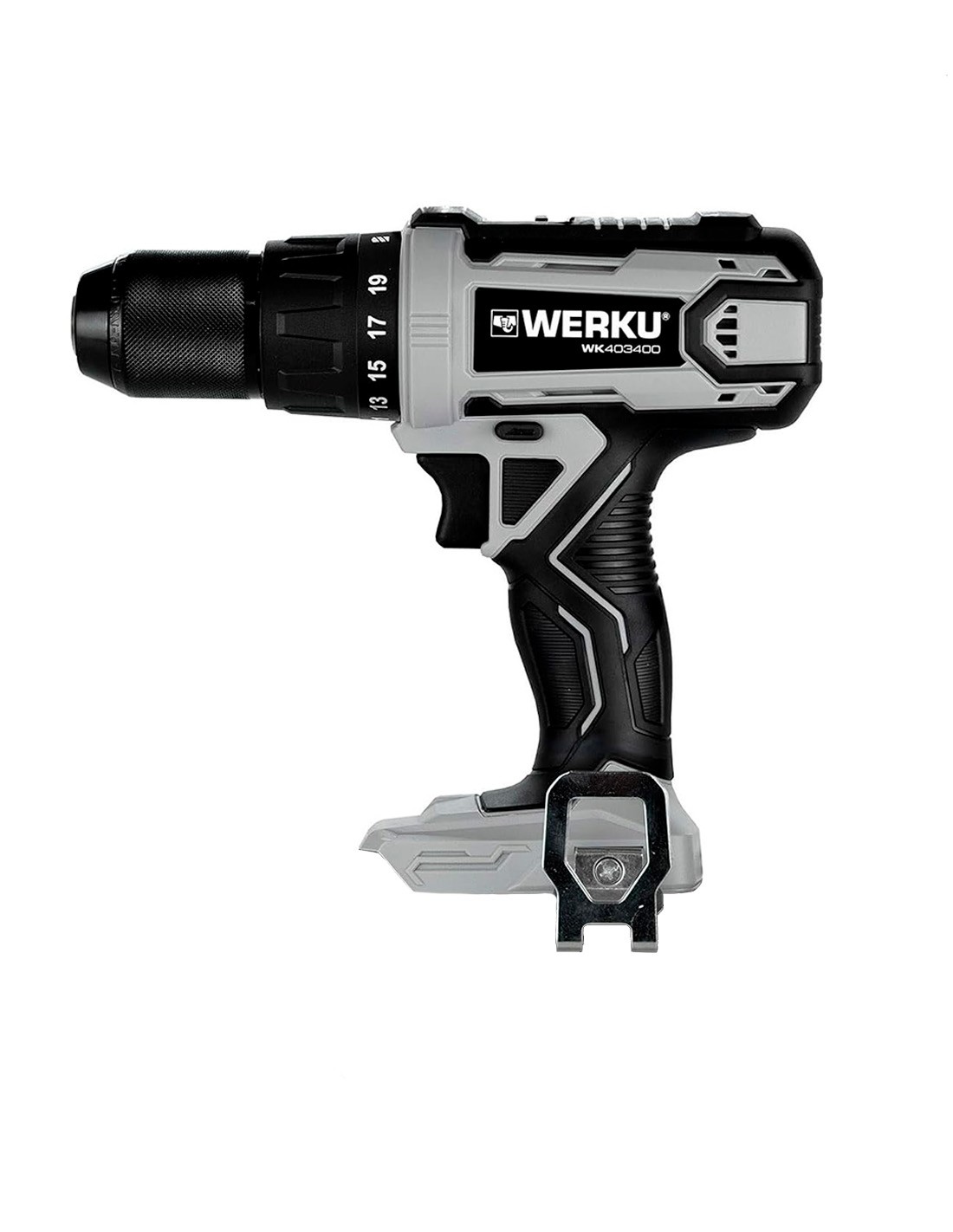 WERKU WK403400 - Taladro Percutor 20 V (2 bat. +