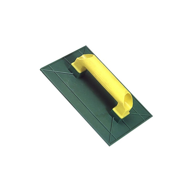 Talocha plástico Lisa 360x190 mm.amarilla