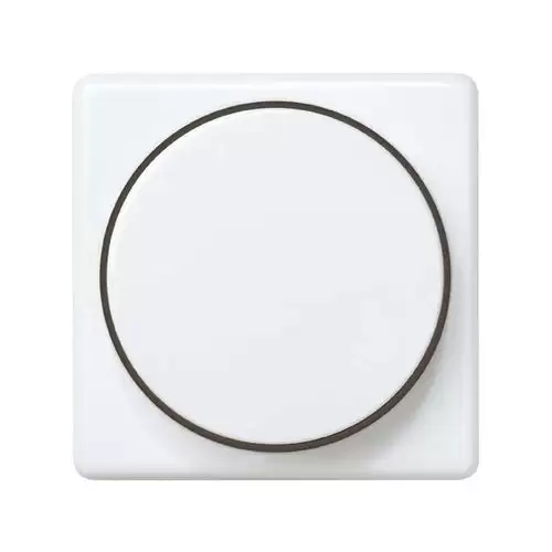 Tapa Boton Regulador Electronico Simon 27 Play  Blanco