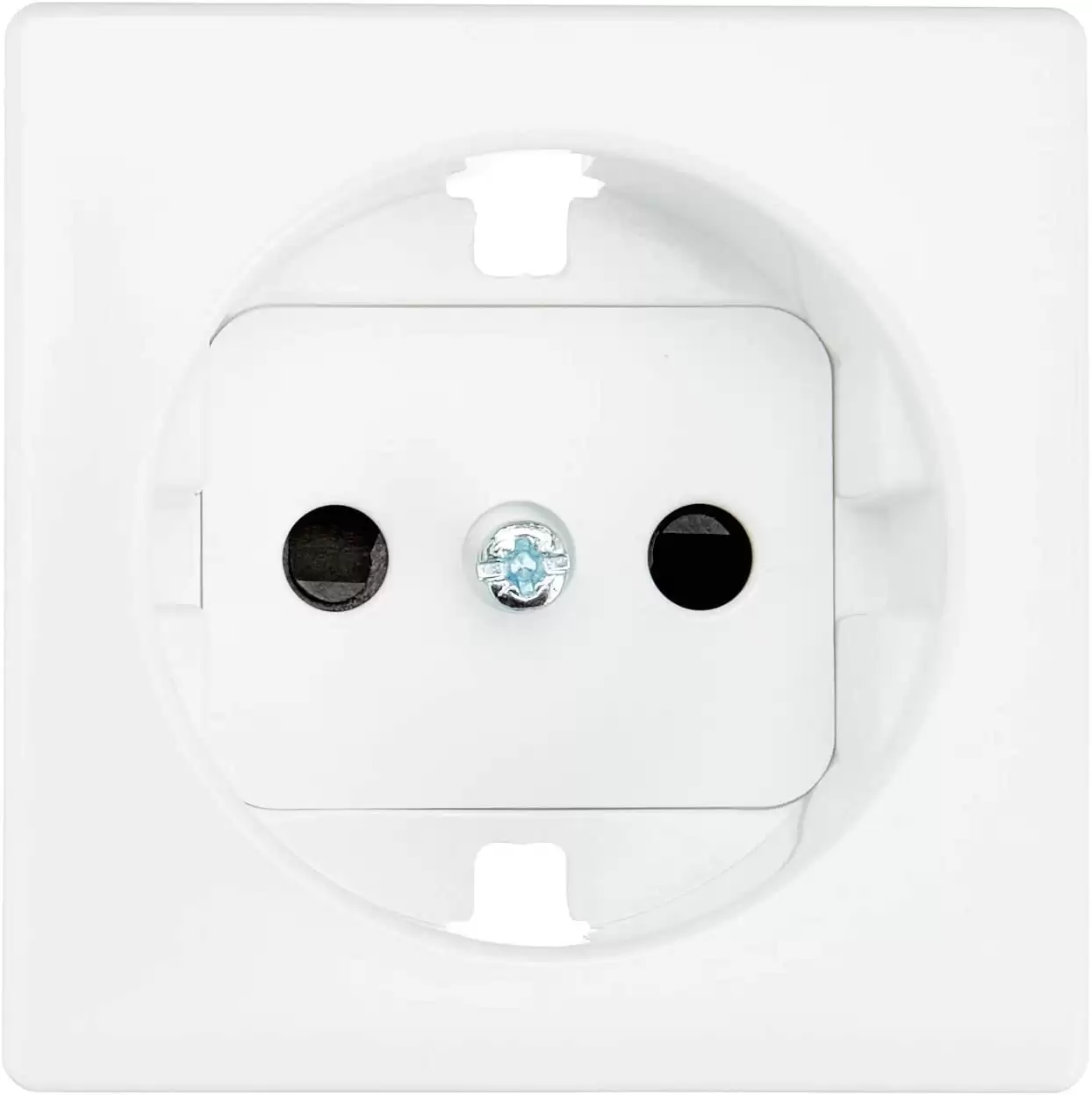 Tapa Para Base Enchufe Schuko Simon 82  Blanco