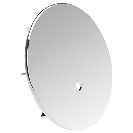 Tapa cromada de plato de ducha para desagüe de Ø90 VIEGA - ROCA