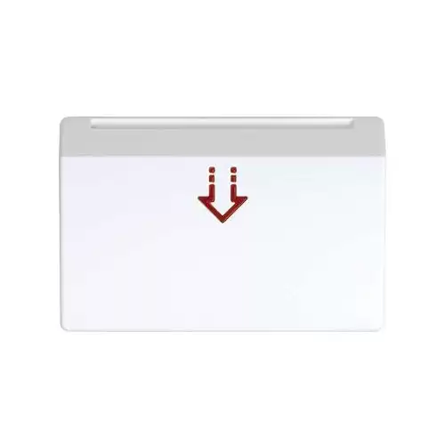 Tapa Tarjetero Hotel Simon 27 Play  Blanco