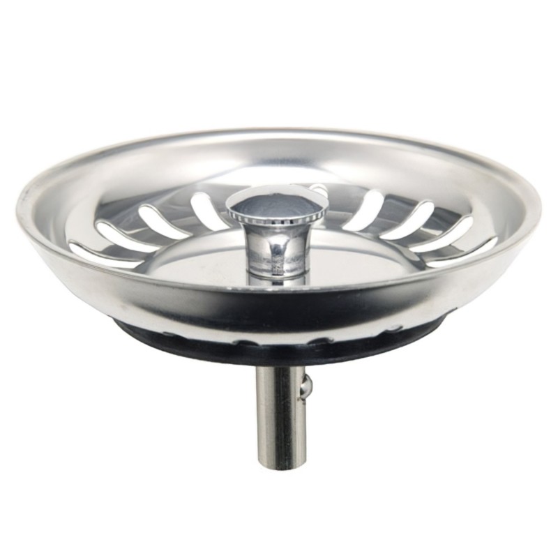 Tapon Valvula Cesta Para Fregadero, Inoxidable T-93bm-115 1 1/2 WOLFPACK