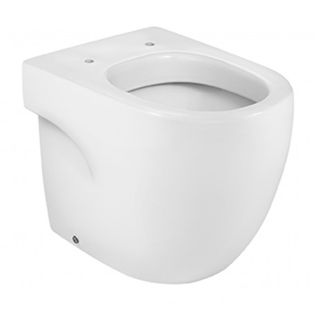 Taza de inodoro compacto adosado a pared con salida dual MERIDIAN - ROCA