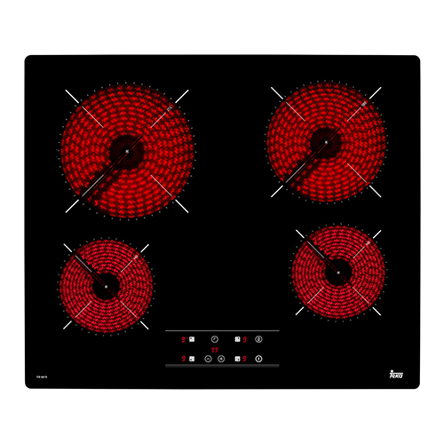 Vitrocerámicas - TEKA Encimera Vitrocerámica 6415 4 Zonas