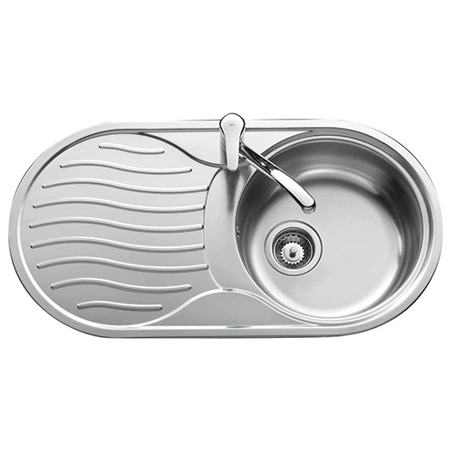 Fregaderos - TEKA Fregadero Circular DR-80 1C 1E