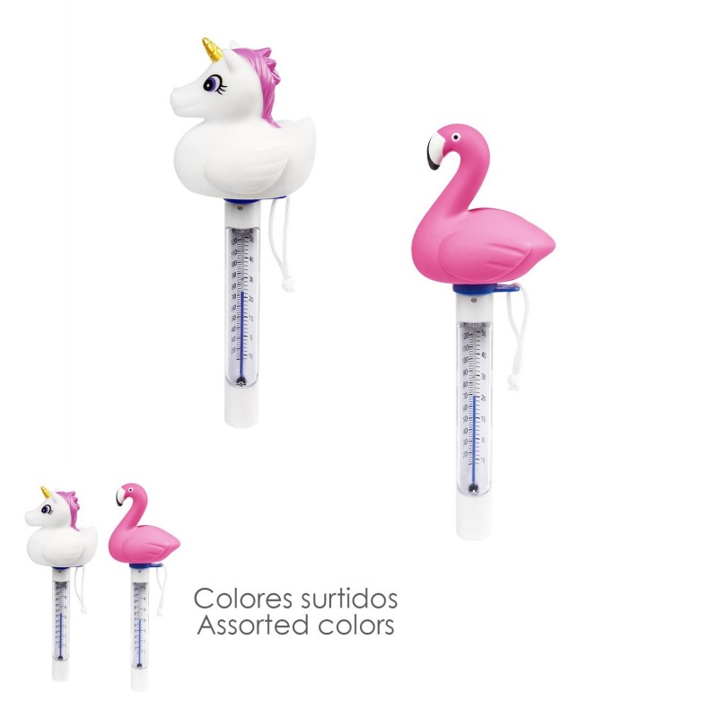 Termometro Flotador Para Piscina Unicornio / Flamenco BESTWAY