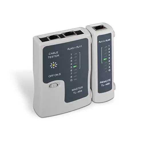 Tester Para Cables RJ11-RJ12-RJ45