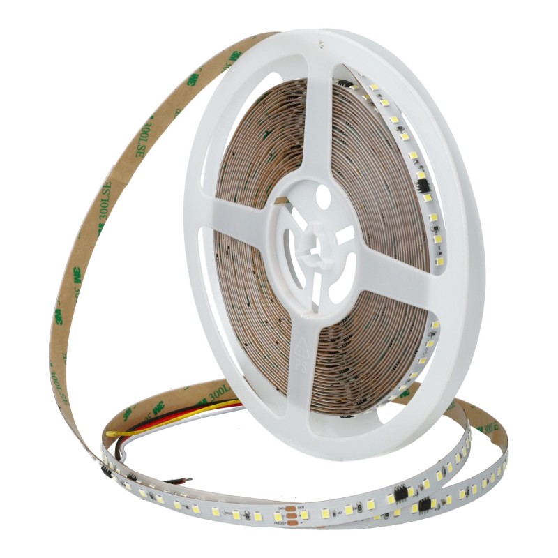 Tira led 24V Efecto Persecución 6000K 10W/m Bobina 10 metros