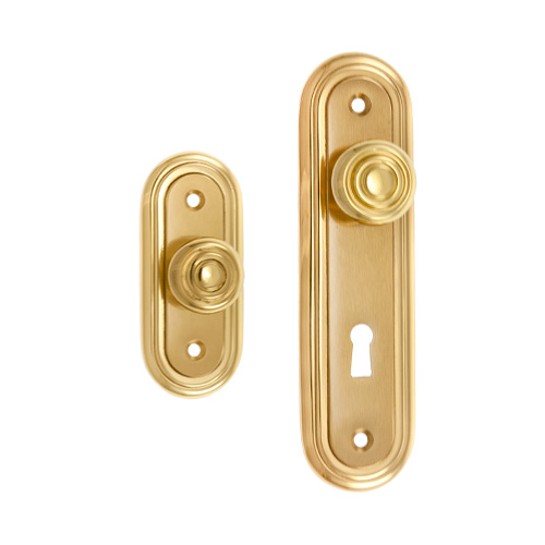 Tiradores armario - Tirador Armario G-75 Dorado Brillo y Mate