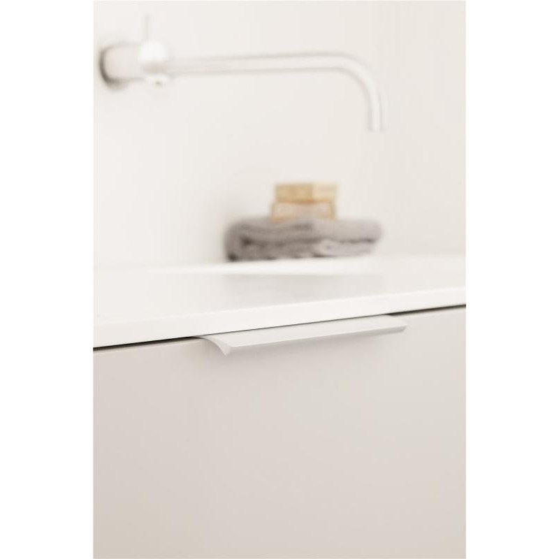 TIRADOR DE ALUMINIO EDGE STRAIGHT 419.720 L200 DISTACIA CENTROS 2*80 x41x18