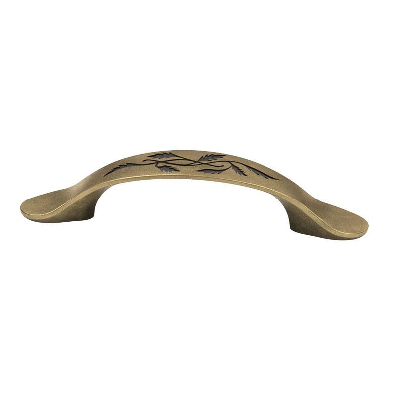 Tirador Bronce Rustico Zamak 154X22Mm 5926D25 Estamp