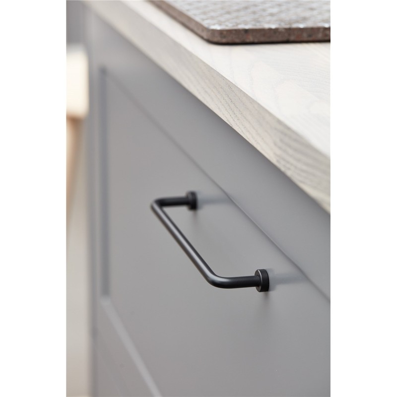 TIRADOR LOUNGE DE ACERO INOX/LATÓN  240.330 160mm