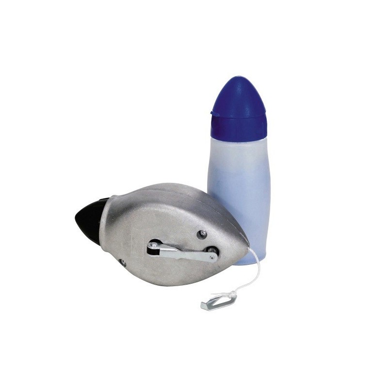 Tiralineas Wolfpack Plomada 30 metros+ bote 100 gramos WOLFPACK