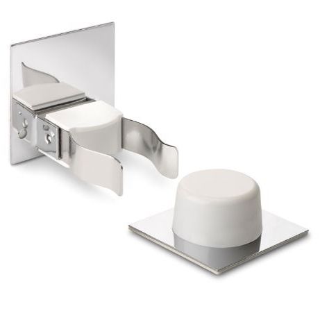 TOPE Y RETENEDOR PINZA BLANCO TRANSPARENTE